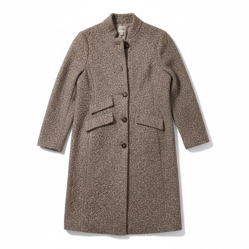 NIC+ZOE‎ Elegant Brown Pea Coat